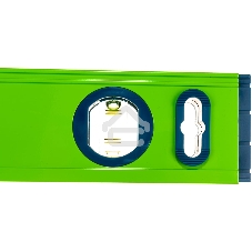 Уровень Сибртех алюминиевый УСМ-0,5-800, фрезерованный, 3 глазка, магнитный, рукоятки, 800 мм