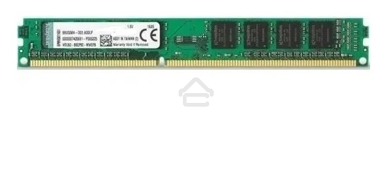 Оперативная память Kingston ValueRAM, DDR3, 4GB (1x4GB), 1600MHz, CL11, DIMM