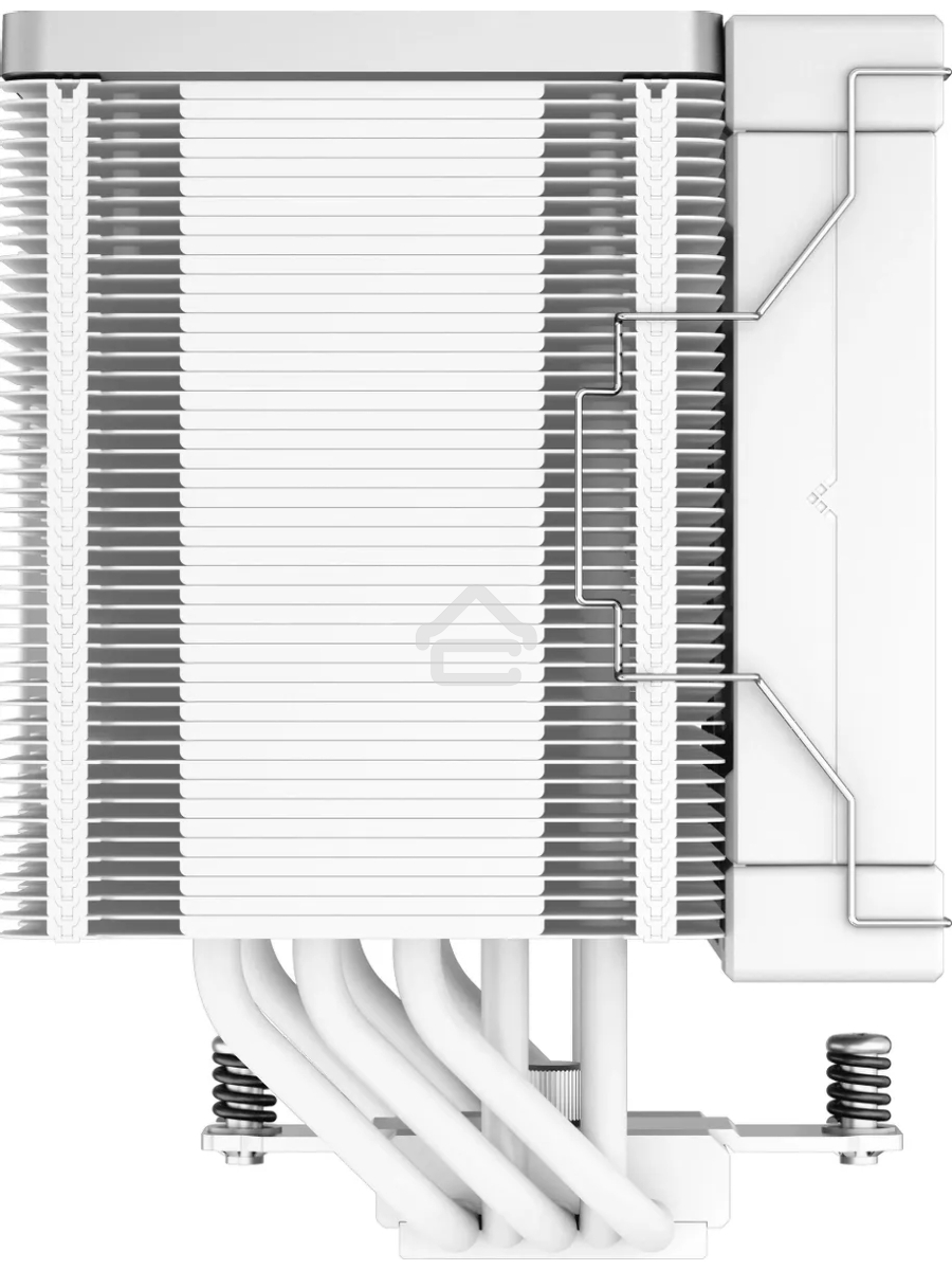 Кулер для процессора DEEPCOOL AK500 WH белый, 120 мм, алюминий/медь, 1850 об/мин, 31.5 дБ, 4 pin, 240 Вт, 158 мм