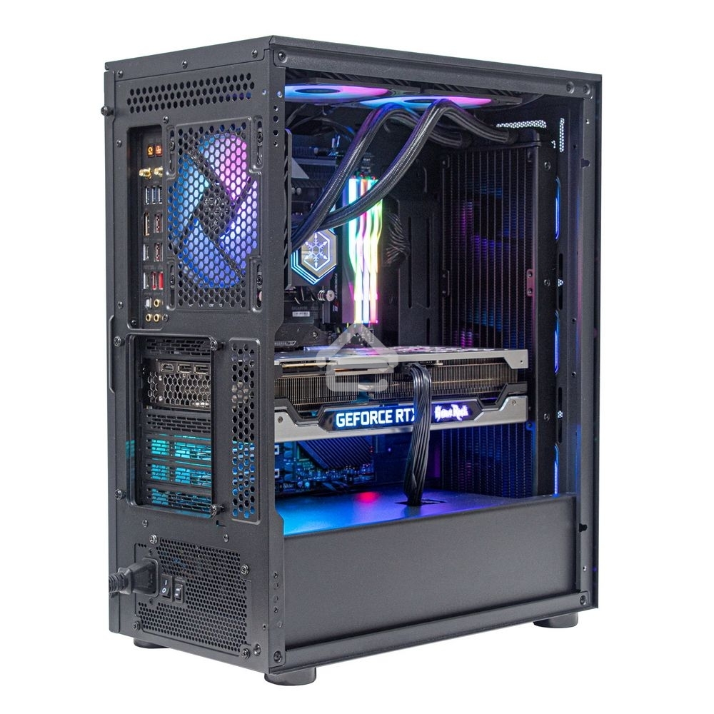 Компьютерный корпус Silverstone G41FA512ZBG0020 High airflow ATX mid-tower chassis with dual radiator support and ARGb lighting High airflow ATX mid-tower chassis with dual radiator support and ARGb lighting
