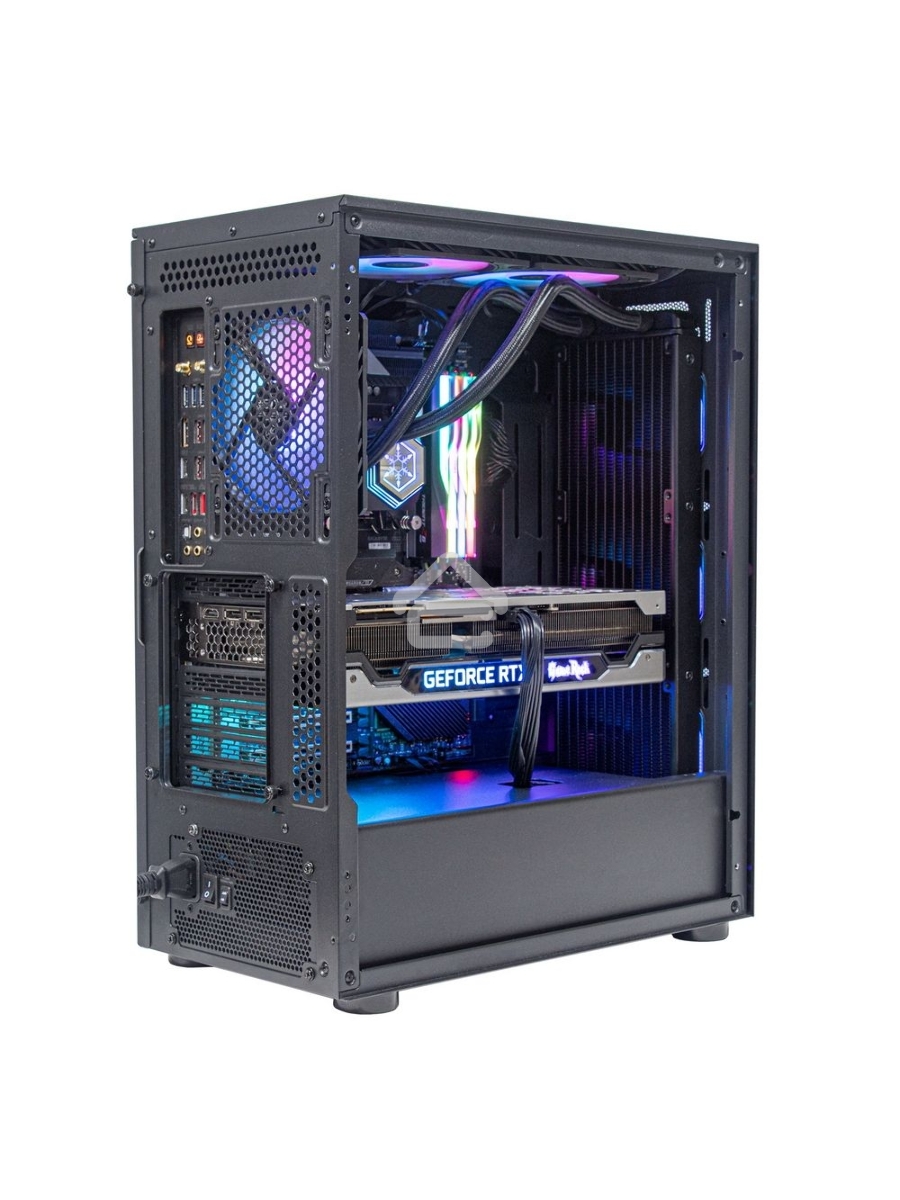 Компьютерный корпус Silverstone G41FA512ZBG0020 High airflow ATX mid-tower chassis with dual radiator support and ARGB lighting High airflow ATX mid-tower chassis with dual radiator support and ARGB lighting