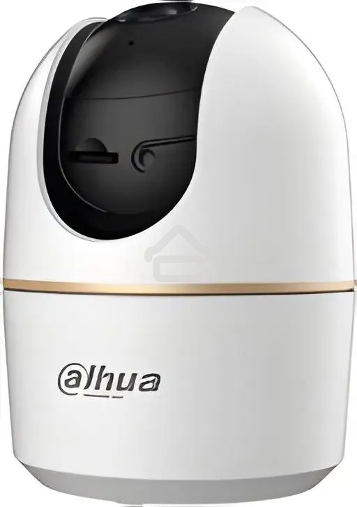 Мини-PT IP-видеокамера Dahua DH-IPC-H4AP-0360B с Wi-Fi 2.4ГГц 4Мп, 1/3” CMOS, объектив 3.6мм, видеоаналитика, ИК до 10м