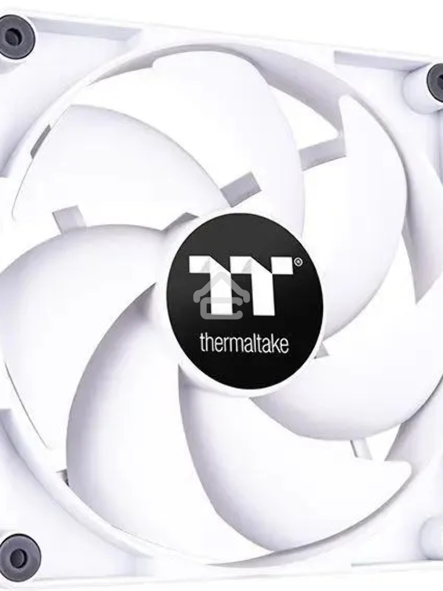 Комплект вентиляторов для корпуса Thermaltake CT120 (2 шт.) белый, 120 мм, 2000 об/мин, 25.8 дБ, 4 pin