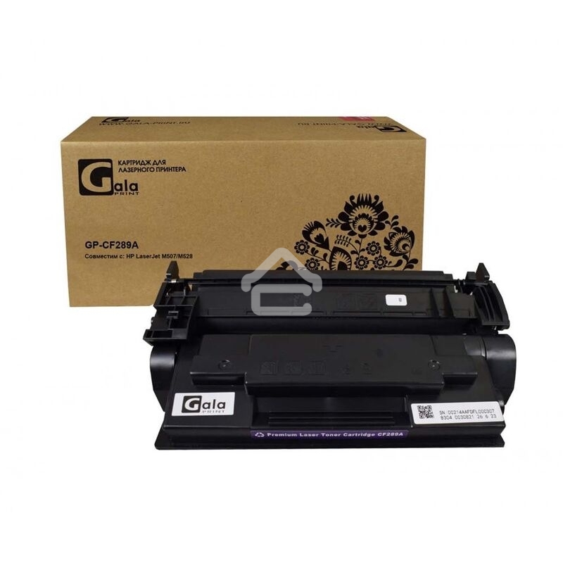 Картридж лазерный GalaPrint GP-CF289A (№89A) черный (5000 стр) для HP LaserJet M507/M528