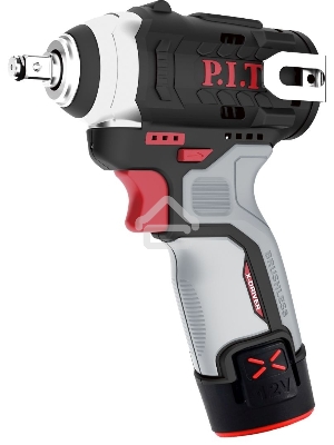 Гайковерт P.I.T. PIW12K-120A/2 аккум. патрон:квад.3/8