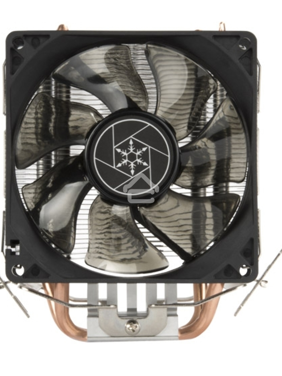 Кулер универсальный Silverstone SST-KR03 Kryton CPU Cooler, low noise, silent hydraulic bearing 92mm blue LED fan, universal Socket compatibility