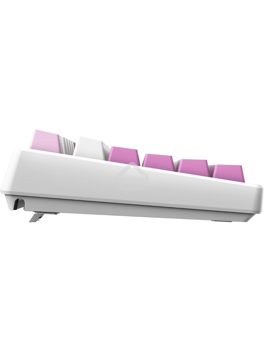 Клавиатура MSI Forge GK600, USB, белый фиолетовый