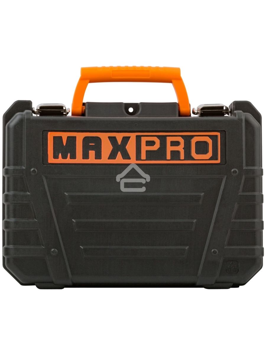 Дрель-шуруповерт MAX-PRO 85026, Аккумуляторная, 12В, 2 АКБ, Кейс