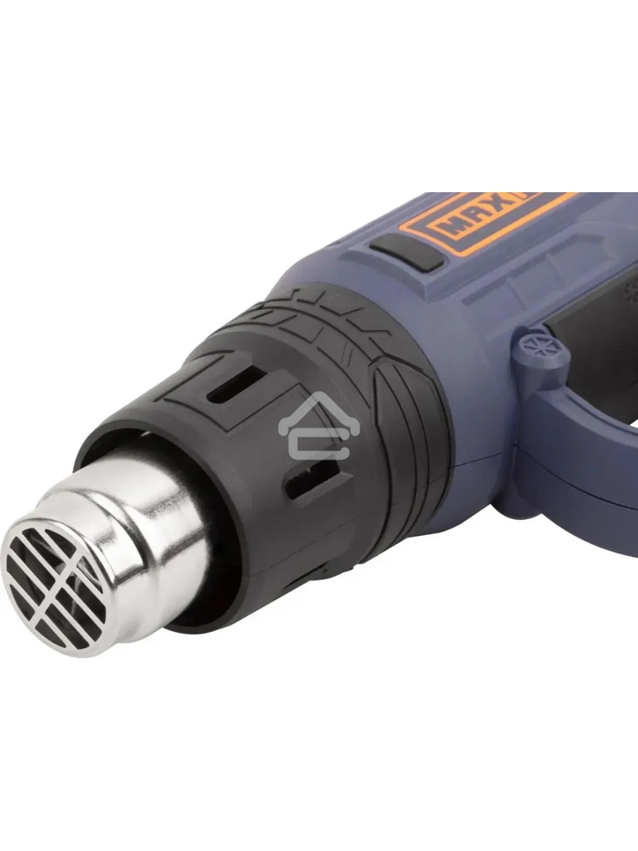 Фен технический MAX-PRO MPHG2001 2000 Вт, 60/350/600°C, 500 л/мин, 0,76 кг, резиновый кабель, резиновые вставки, кор.