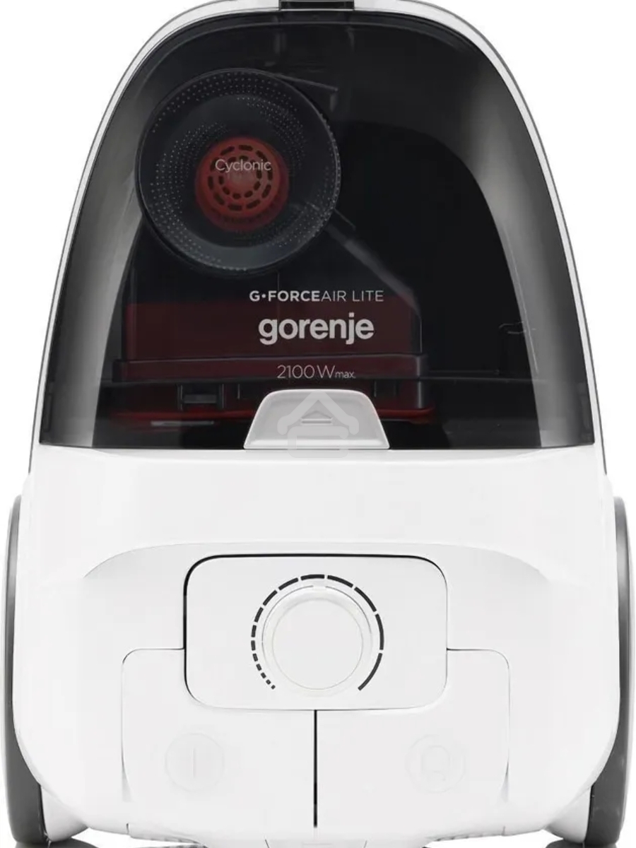 Пылесос Gorenje VC2101GALWCY (731886) белый, 300/2100 Вт, уборка сухая, пылесборник контейнер, 3.3 л