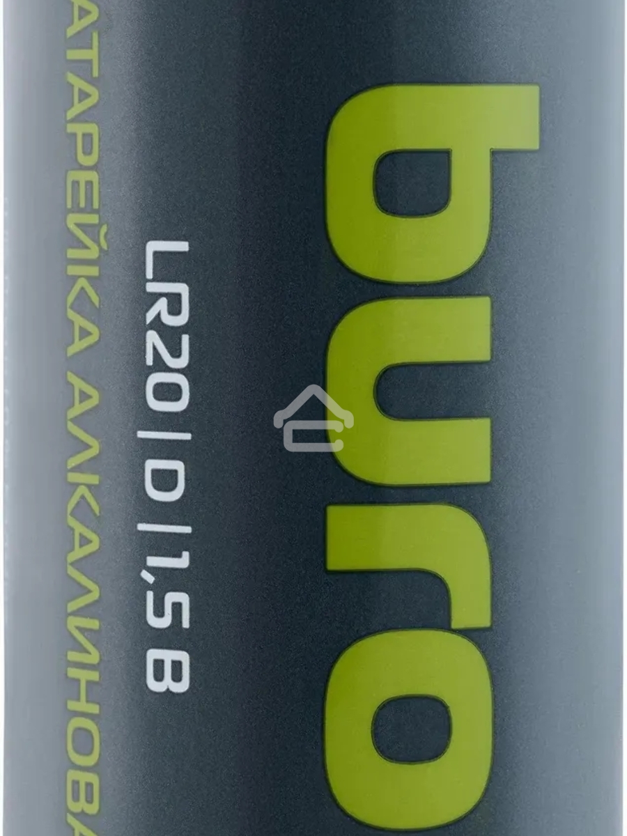 Батарея Buro Alkaline LR20 D 18000mAh (2шт) блистер, 1.5 В