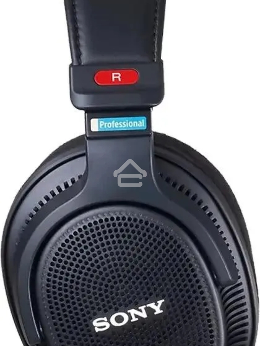 Наушники мониторные Sony MDR-MV1 2.5м черный проводные оголовье