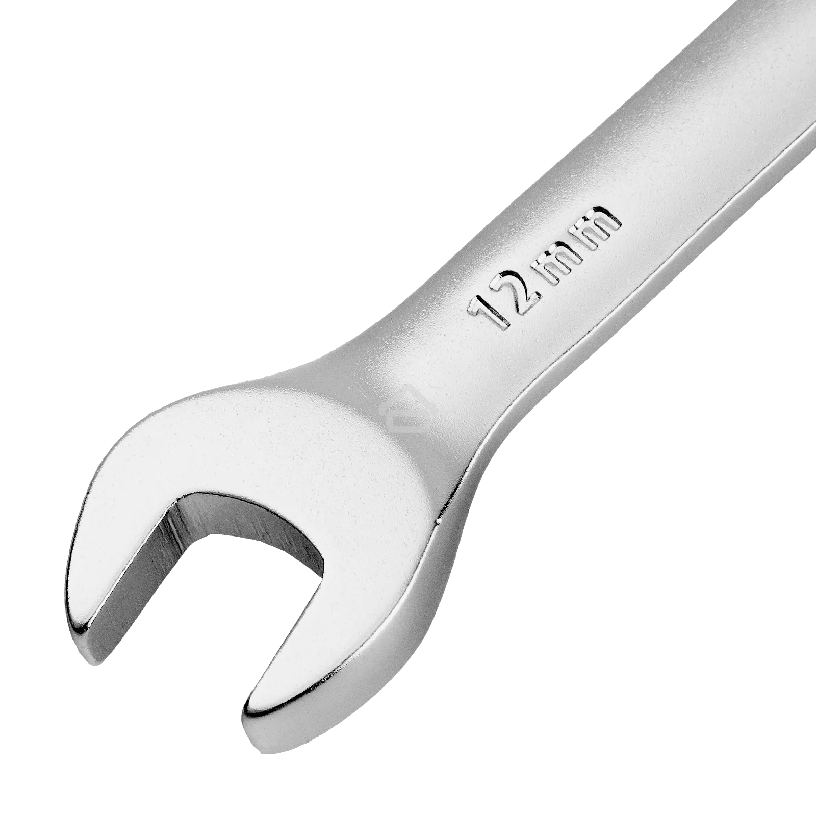 Ключ комбинированный трещоточный Denzel 14706 12 мм, CrV, матовый хром