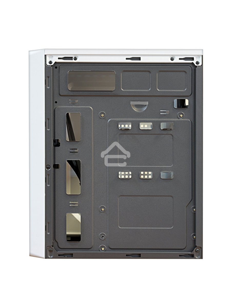Компьютерный корпус MiniTower Ginzzu B185 White mATX,2xUSB2.0, белый,w/o PSU, w/o fan (Ginzzu B185)