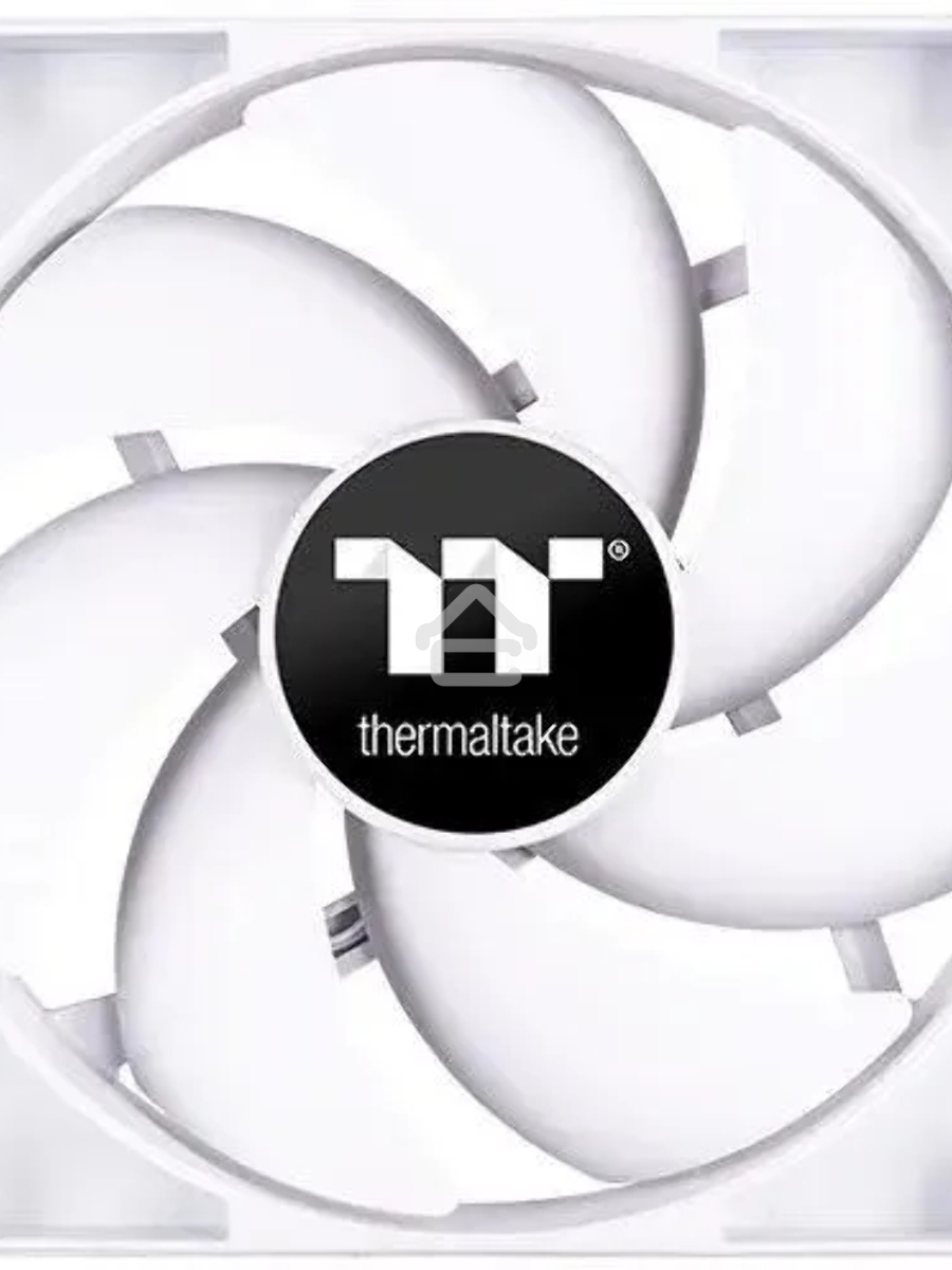 Комплект вентиляторов для корпуса Thermaltake CT120 (2 шт.) белый, 120 мм, 2000 об/мин, 25.8 дБ, 4 pin