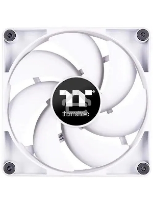 Комплект вентиляторов для корпуса Thermaltake CT120 (2 шт.) белый, 120 мм, 2000 об/мин, 25.8 дБ, 4 pin