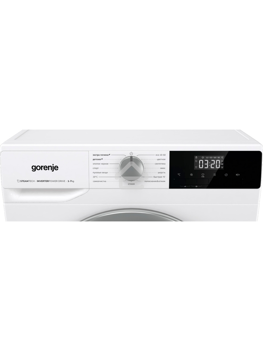 Стиральная машина Gorenje W2NHPI72SCS белый загр. фронтальная макс.: 7 кг 1200об/мин класс: А