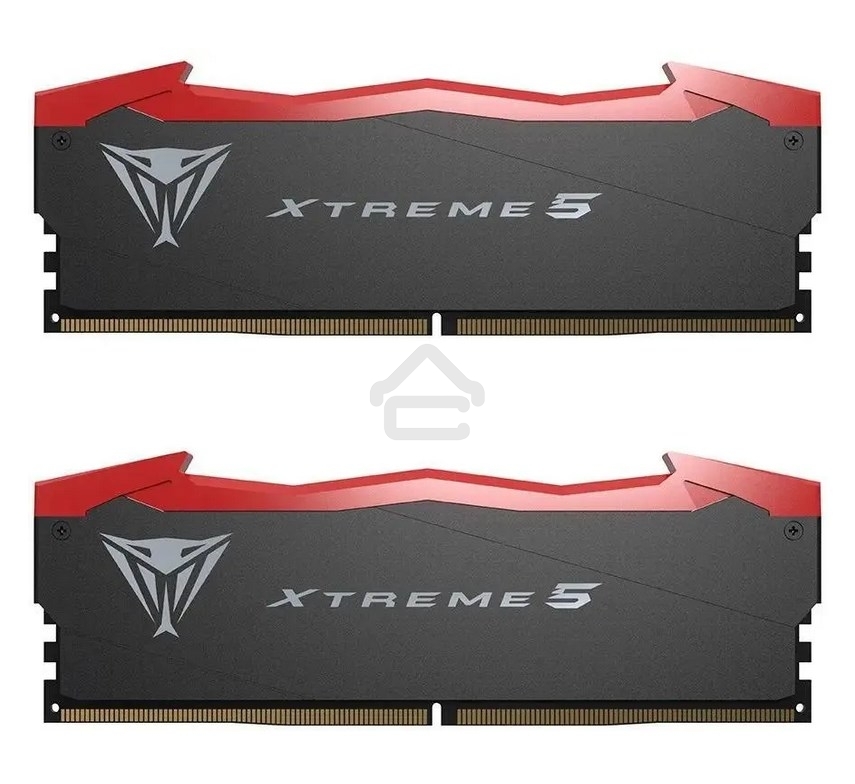 Оперативная память Patriot Viper Xtreme 5, DDR5, 32GB (2x16GB), 7600MHz, CL36, DIMM, с радиаторами, черный