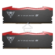 Оперативная память Patriot Viper Xtreme 5, DDR5, 32GB (2x16GB), 7600MHz, CL36, DIMM, с радиаторами, черный