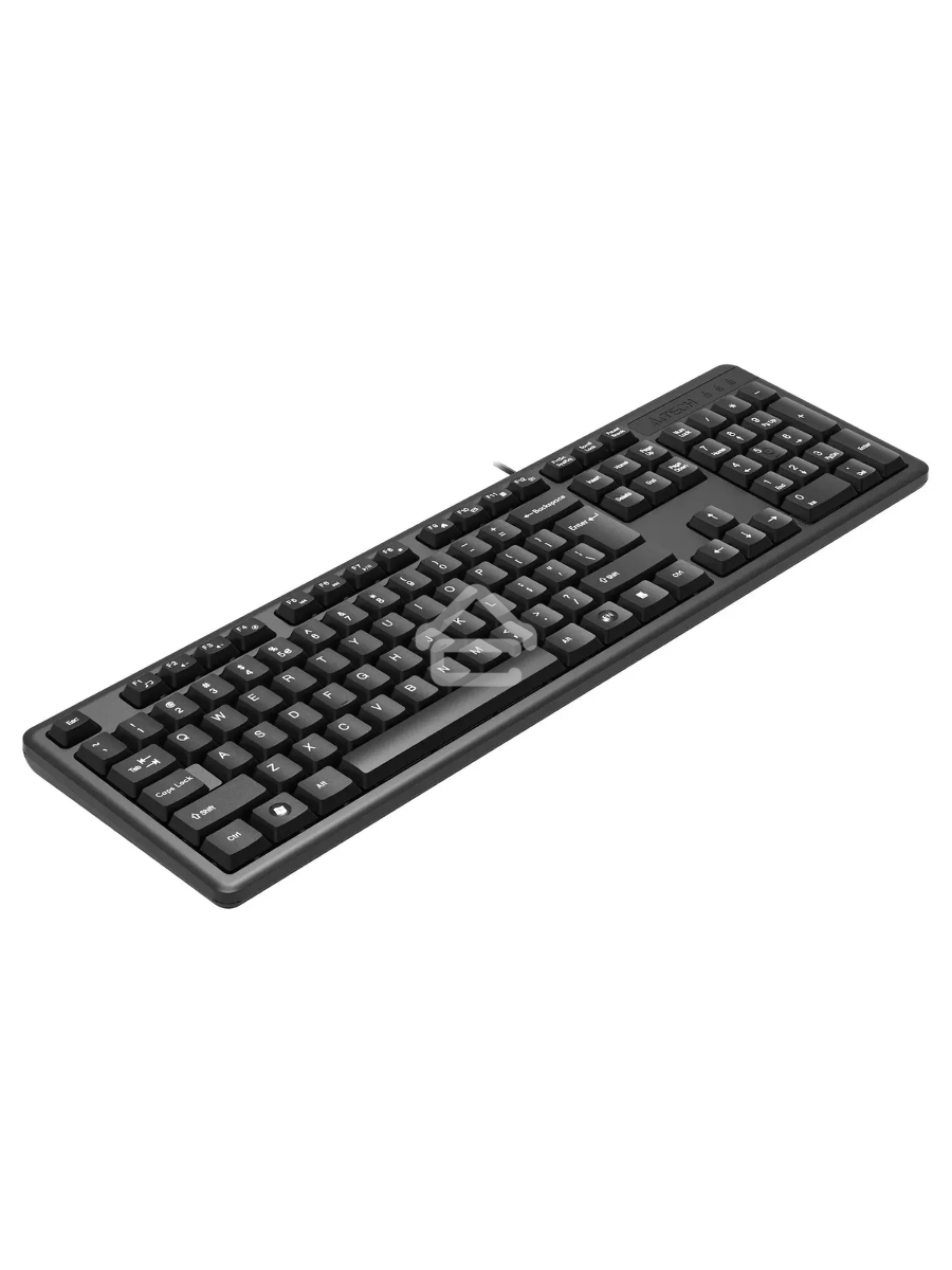 Клавиатура A4Tech KR-3 проводная, USB, черный