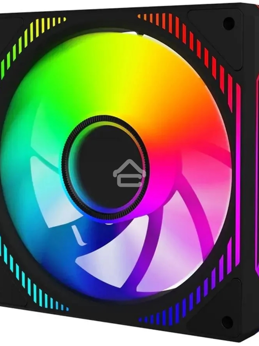 Вентилятор для корпуса Alseye Mirror-B-P черный, 120 мм, 2000 об/мин, 35.2 дБ, 4 pin