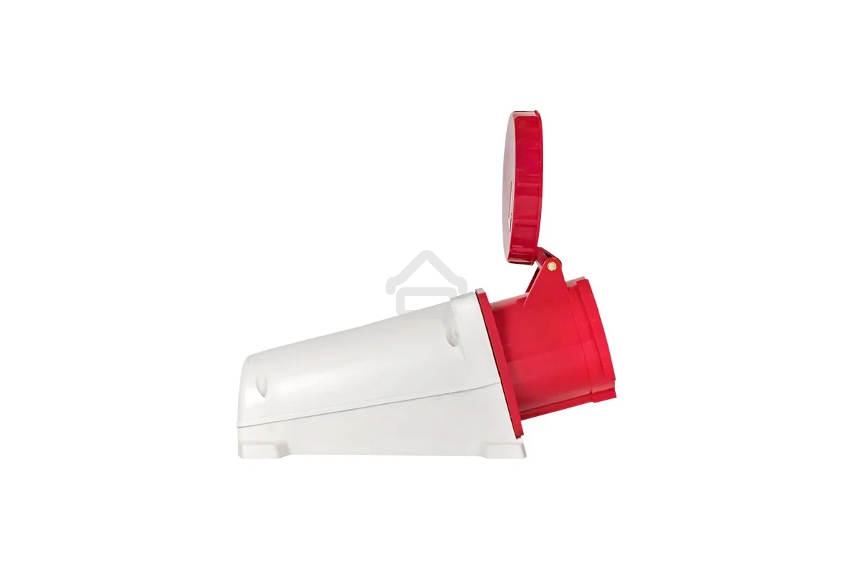 Розетка стационарная наружная EKF 134 ps-134-63-380 63А 380 В 3P+РЕ IP67