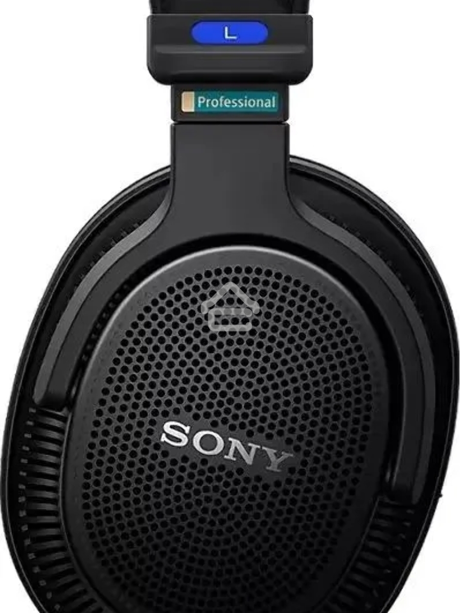 Наушники мониторные Sony MDR-MV1 2.5м черный проводные оголовье