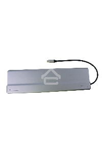 Адаптер VCOM TypeC -->3*USB3.0+2*USB2.0+VGA+RJ45+SD+TF+AUD+HDMI+DP+2*USB3.1 Data+PD<CU4703>