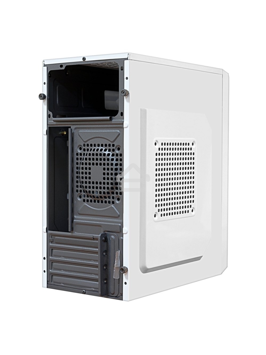 Компьютерный корпус MiniTower Ginzzu B185 White mATX,2xUSB2.0, белый,w/o PSU, w/o fan (Ginzzu B185)