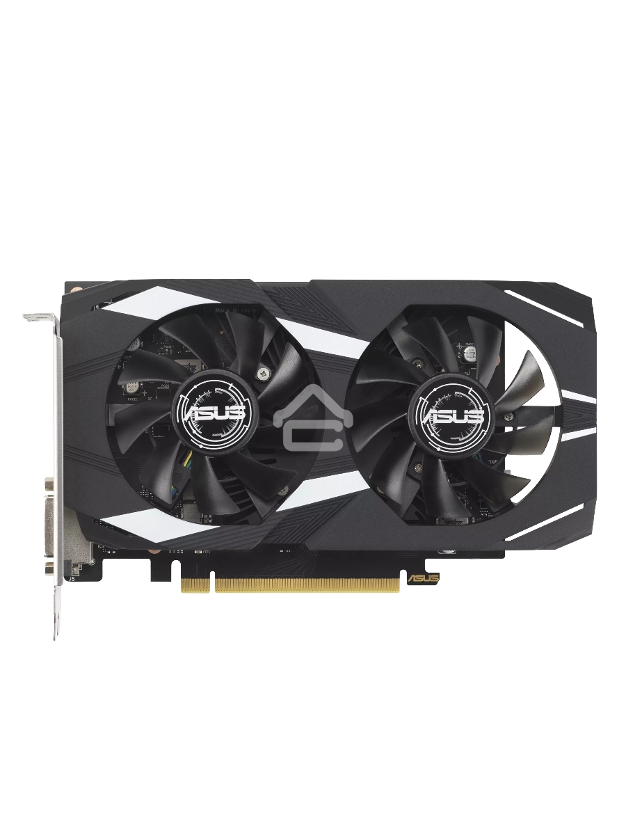 Видеокарта Asus DUAL-RTX3050-O6G NVIDIA GeForce RTX 3050 6Gb 96bit GDDR6 PCI-E 4.0 1507/14000 DVIx1 HDMIx1 DPx1 HDCP Ret