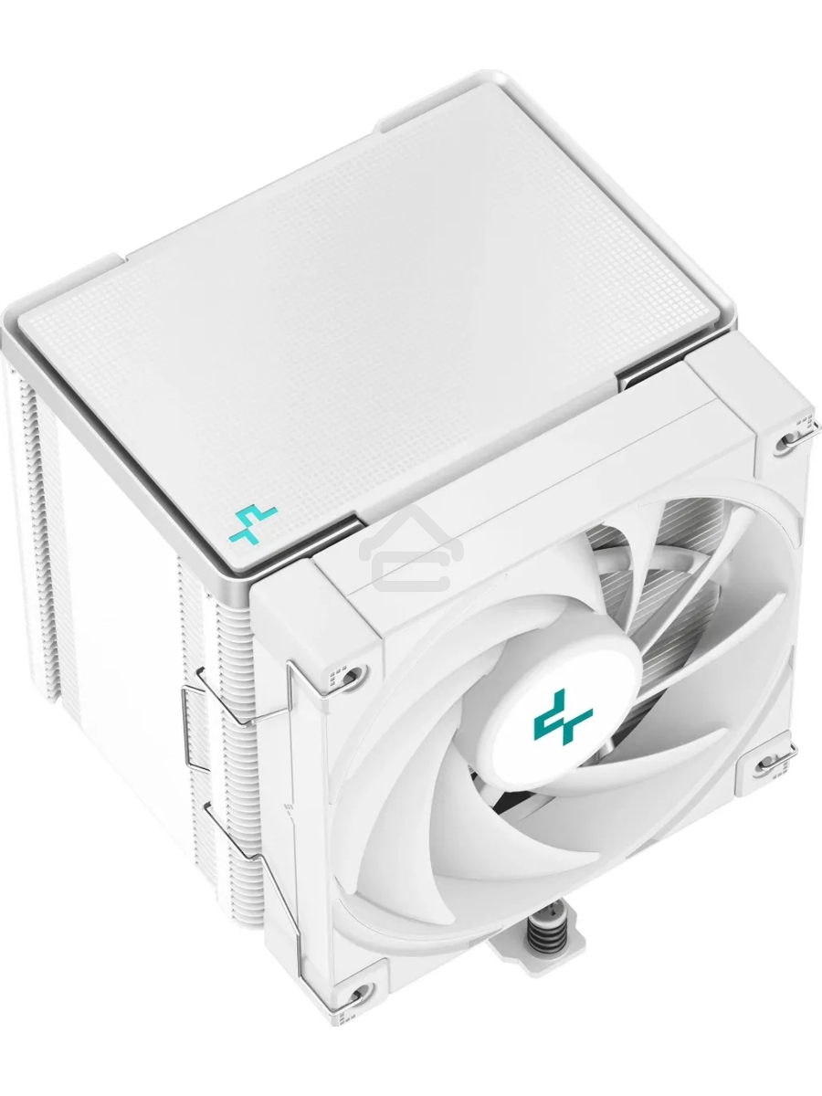 Кулер для процессора DEEPCOOL AK500 WH белый, 120 мм, алюминий/медь, 1850 об/мин, 31.5 дБ, 4 pin, 240 Вт, 158 мм