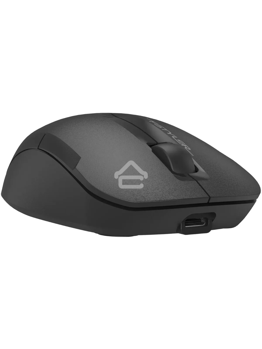 Мышь беспроводная A4Tech Fstyler FG15C Air2 черный, 1200 dpi, радиоканал, USB, кнопки - 3