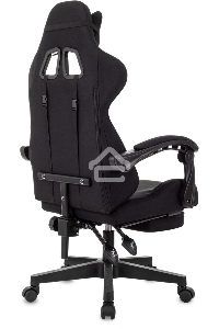 Кресло игровое Zombie Shadow черный Neo Black с подголов. крестов. пластик подст.для ног пластик черный