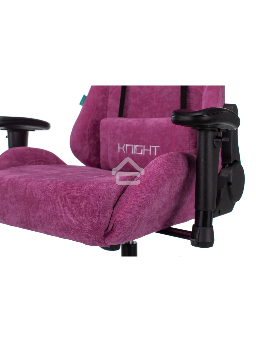 Кресло игровое Бюрократ VIKING KNIGHT LT15 FABRIC малиновый крестовина металл/пластик