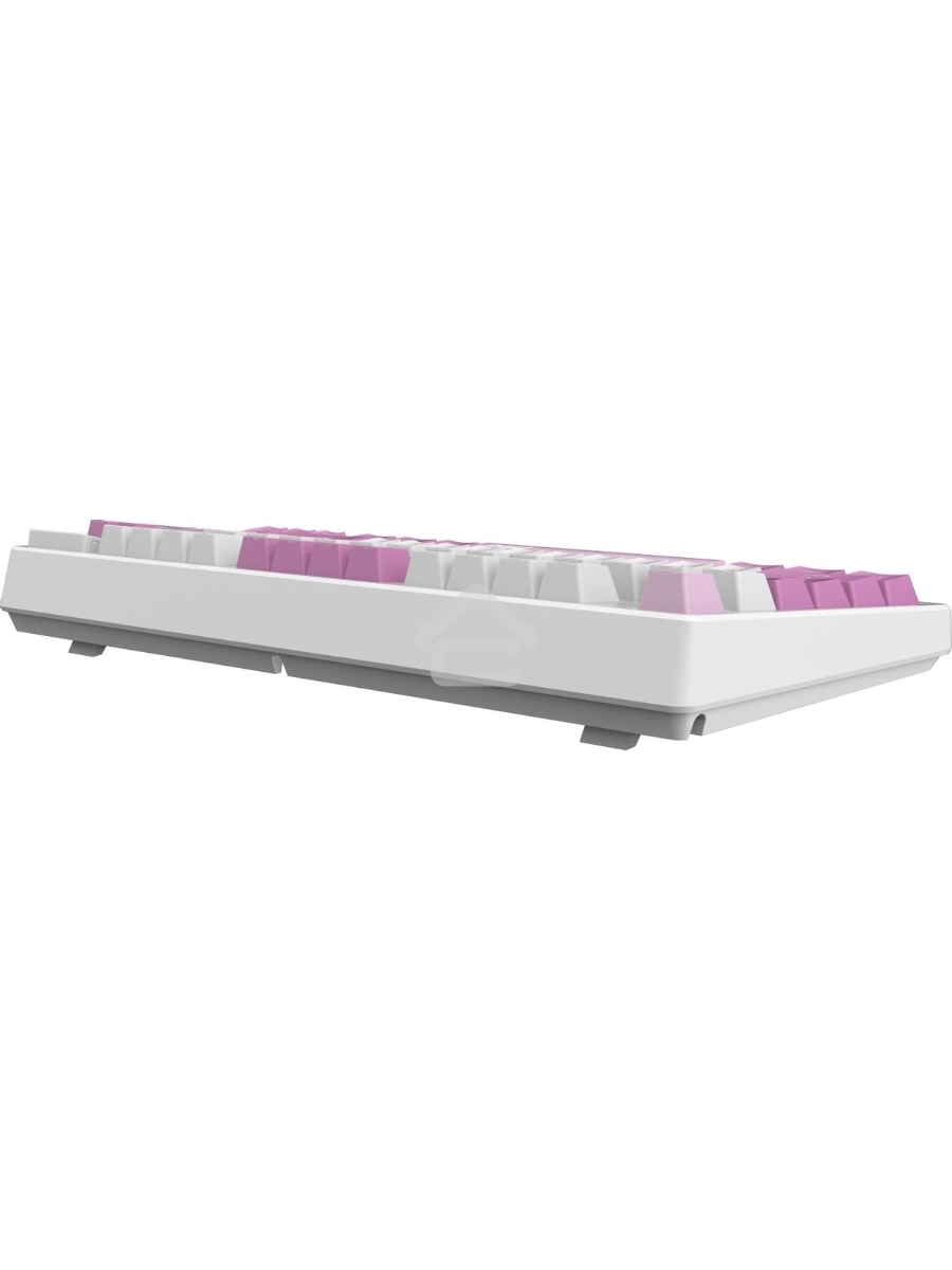 Клавиатура MSI Forge GK600, USB, белый фиолетовый