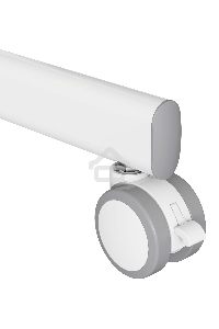 Стол для ноутбука Cactus VM-FDS109 столешница МДФ белый 73x50x108см (CS-FDS109WWT)