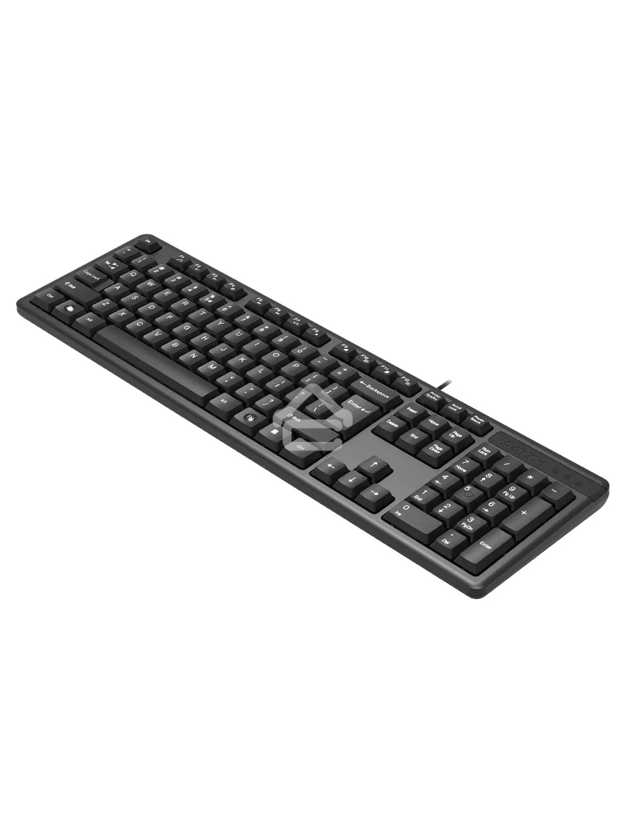 Клавиатура A4Tech KR-3 проводная, USB, черный