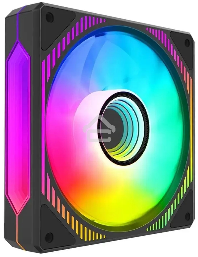 Вентилятор для корпуса Alseye Mirror-B-P черный, 120 мм, 2000 об/мин, 35.2 дБ, 4 pin