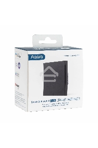 Выключатель двухклавишный без нейтрали Aqara Smart Wall Switch H1 EU (WS-EUK02 graphite) 