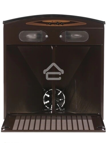 Вытяжка каминная Gefest ВВ 2 К17 коричневый/золотистый, 50 см, 180 куб. м/ч, 64 дБ