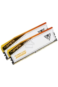 Оперативная память Patriot Viper Elite 5 TUF Gaming, DDR5, 48GB (2x24 GB), 6600 MHz, CL34, радиатор, RGB, белый