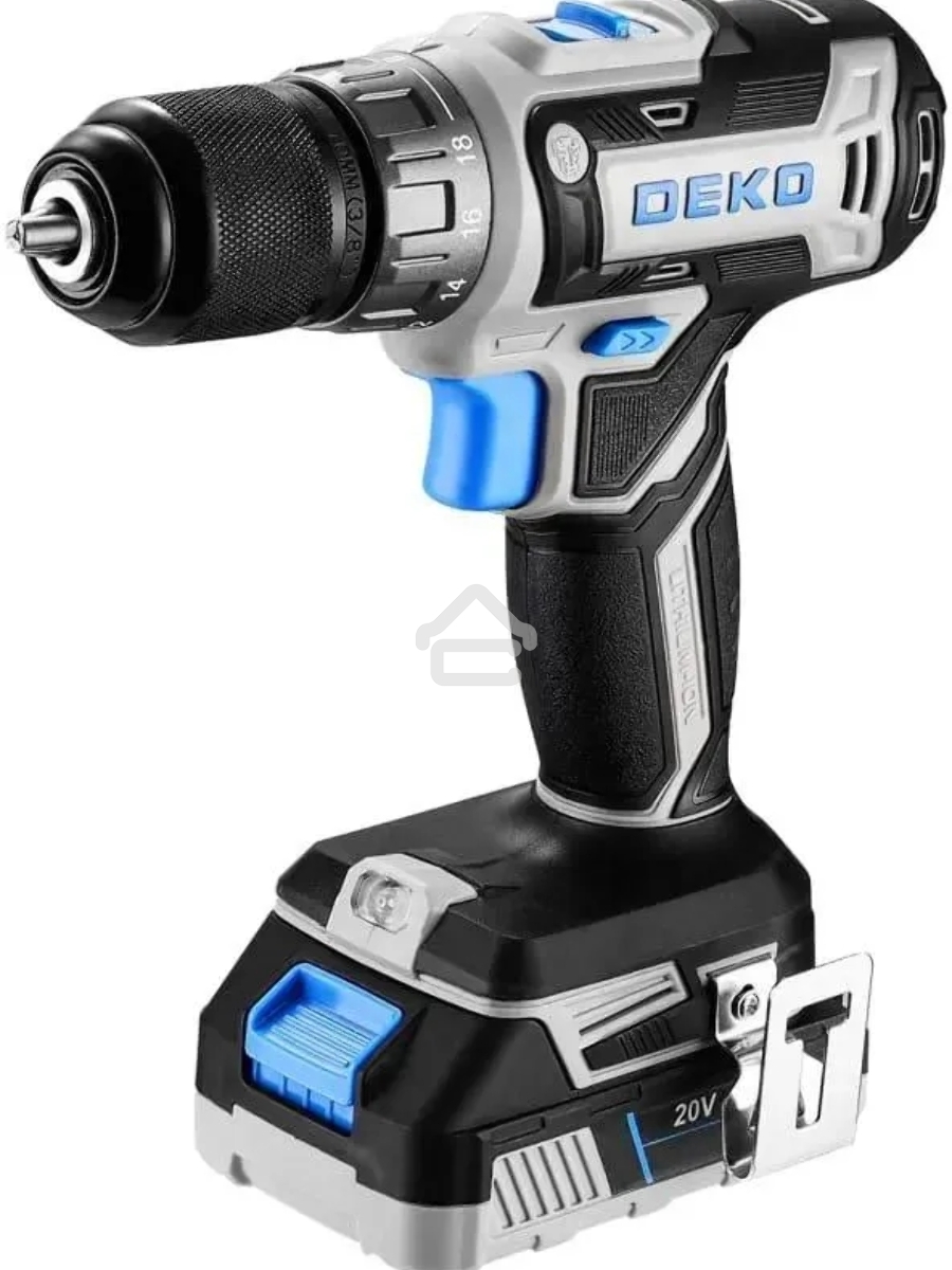 Дрель-шуруповерт Deko Loner 20V 085-1006, Аккумуляторная, 20В