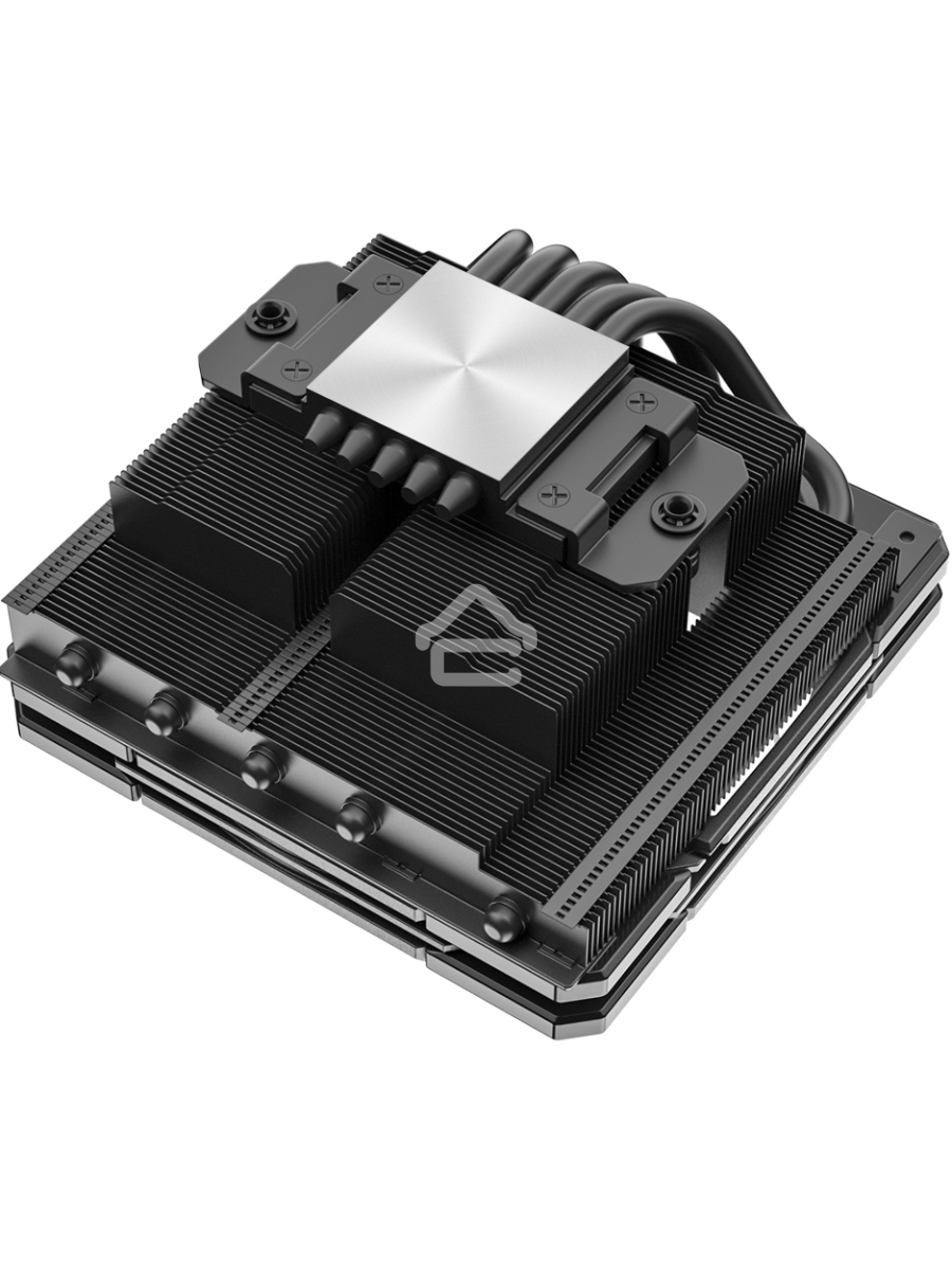 Кулер ID-COOLING IS-55 ARGB черный 120мм алюминий+медь 2000rpm 31.5db 4-pin 125W 55мм