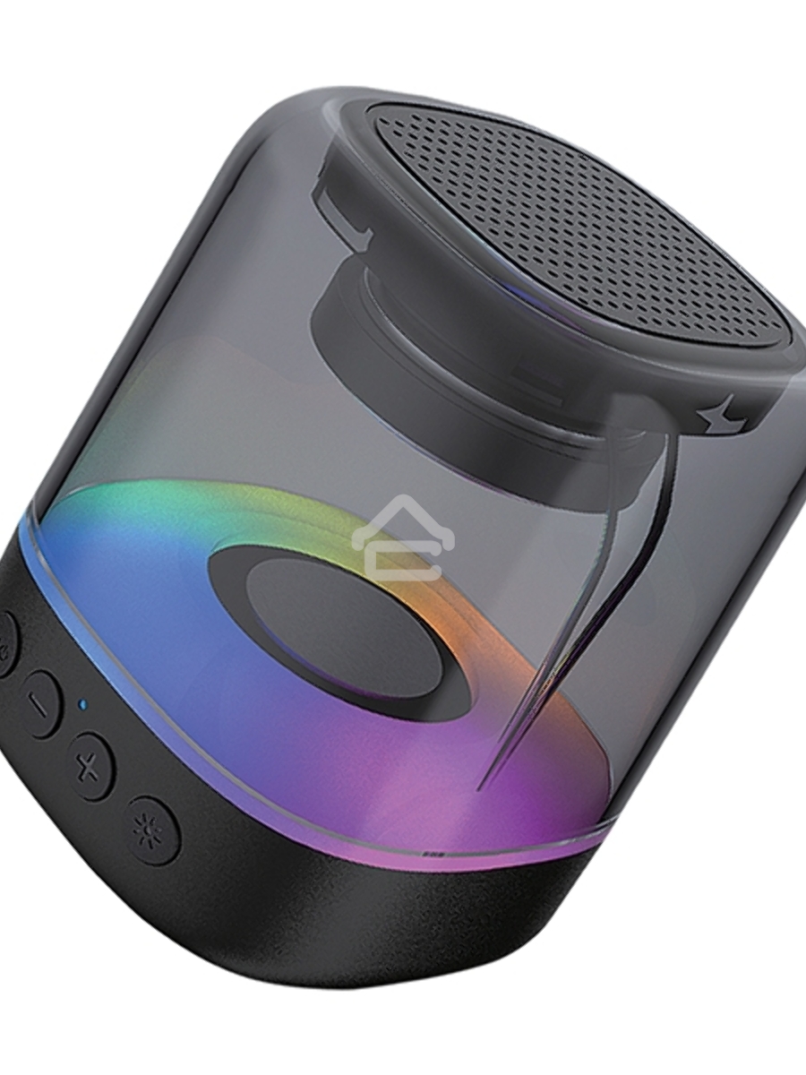 Акустическая система QUMO Plasma mini ВТ 0081 3 ВТ  объемное звучание  RGB