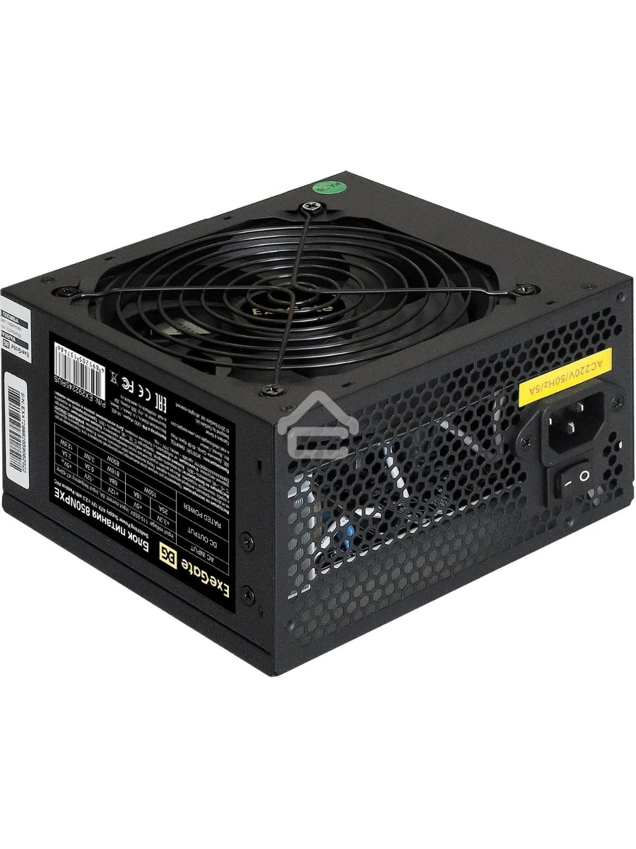 Блок питания ExeGate 850NPXE (EX292245RUS-PC), 850Вт, 120мм, черный