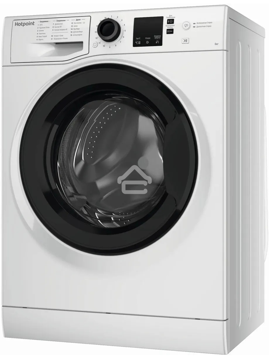 Стиральная машина Hotpoint NSS 6015 K RU белый, загр. фронтальная макс.: 6 кг 1000 об/мин класс: А