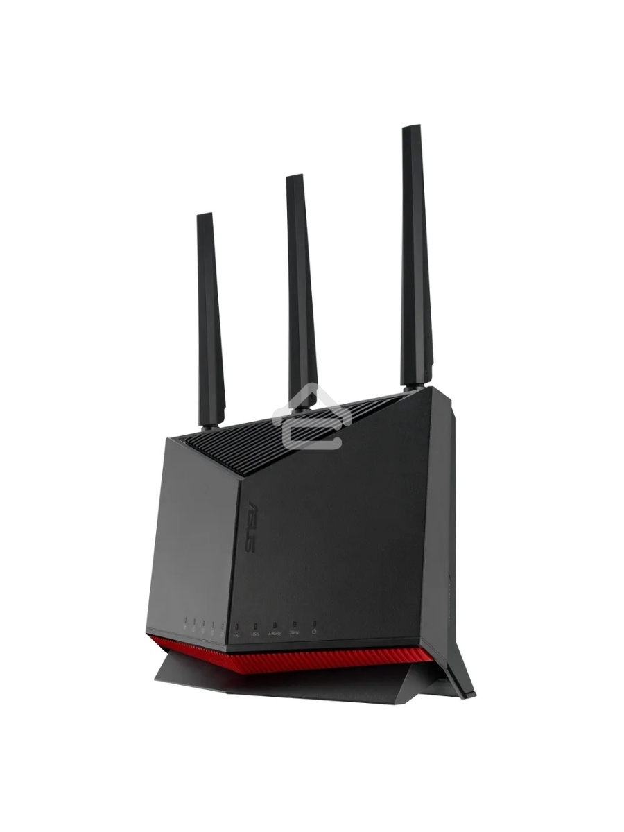 Маршрутизатор ASUS RT-BE86U, черный/красный, 90IG08W0-MO9A0V
