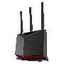 Маршрутизатор ASUS RT-BE86U, черный/красный, 90IG08W0-MO9A0V
