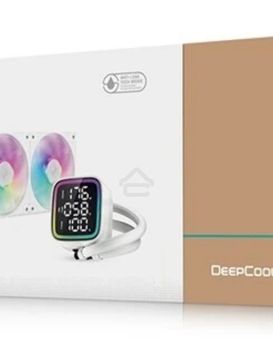 Система жидкостного охлаждения DEEPCOOL LD360 WH белый, 120 мм, алюминий/медь, 2400 об/мин, 38.71 дБ, 3 pin, 300 Вт