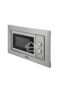 Микроволновая печь встраиваемая Hansa AMM20BMXH нержавеющая сталь, 20 л, 800 Вт, переключатели - поворотный механизм